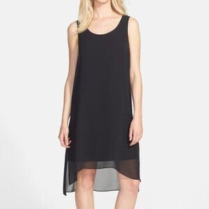 NEW Kenneth Cole Black Chiffon Dress Sz 4